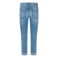 Cambio dames jeans piper short Light blue denim