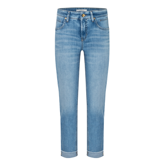 Cambio dames jeans piper short Light blue denim