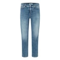 Cambio dames jeans piper short Mid blue denim
