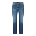 Cambio dames jeans piper short Mid blue denim