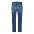 Cambio dames jeans piper short Mid blue denim