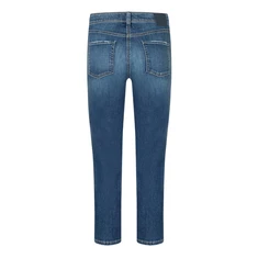 Cambio dames jeans piper short Mid blue denim
