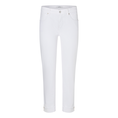 Cambio dames jeans piper short Wit