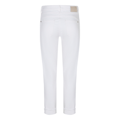Cambio dames jeans piper short Wit