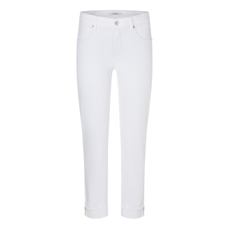 Cambio dames jeans piper short Wit