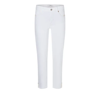 Cambio Dames jeans piper short Wit