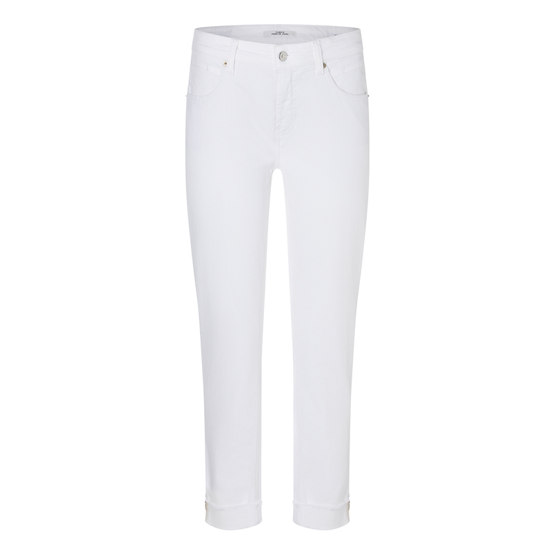 Cambio dames jeans piper short Wit