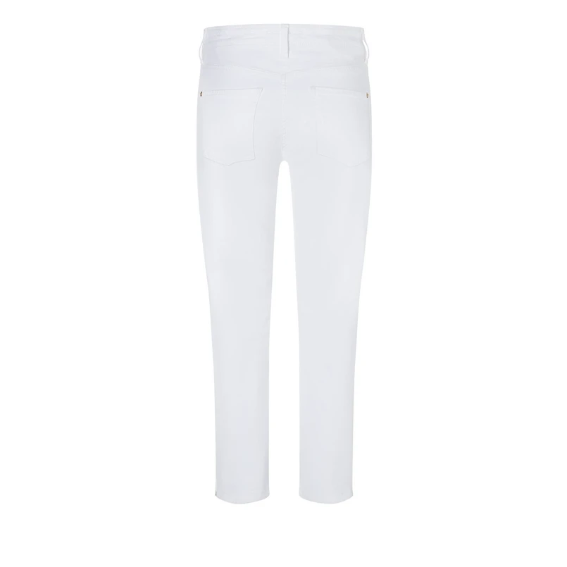Cambio Dames jeans piper short Wit