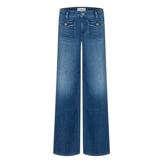 Cambio Mid blue denim
