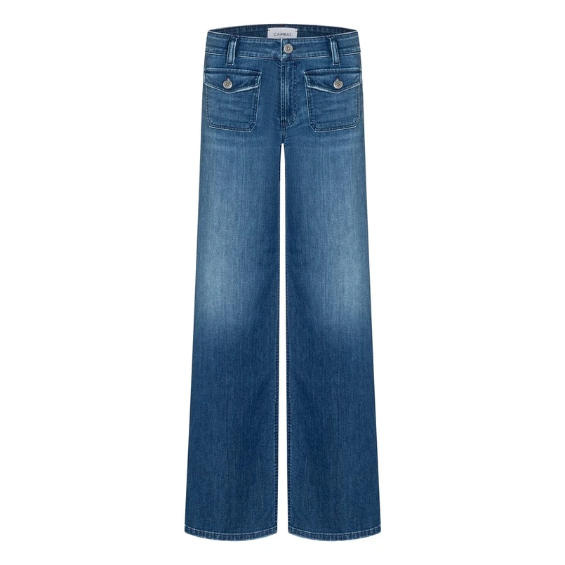 Cambio Mid blue denim