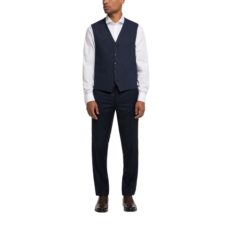 Carl Gross Heren Gilet 00.071s0 / 342080 Navy