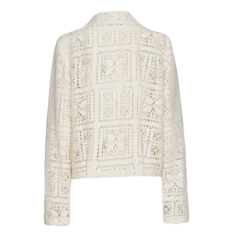 Caroline Biss dames blazer Ecru