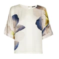 Caroline Biss dames blouse km print WIT DESSIN