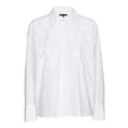 Caroline Biss dames blouse lm uni Wit
