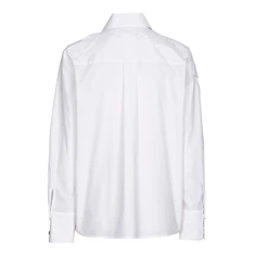 Caroline Biss dames blouse lm uni Wit