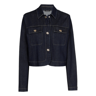Caroline Biss dames blouson Dark blue denim
