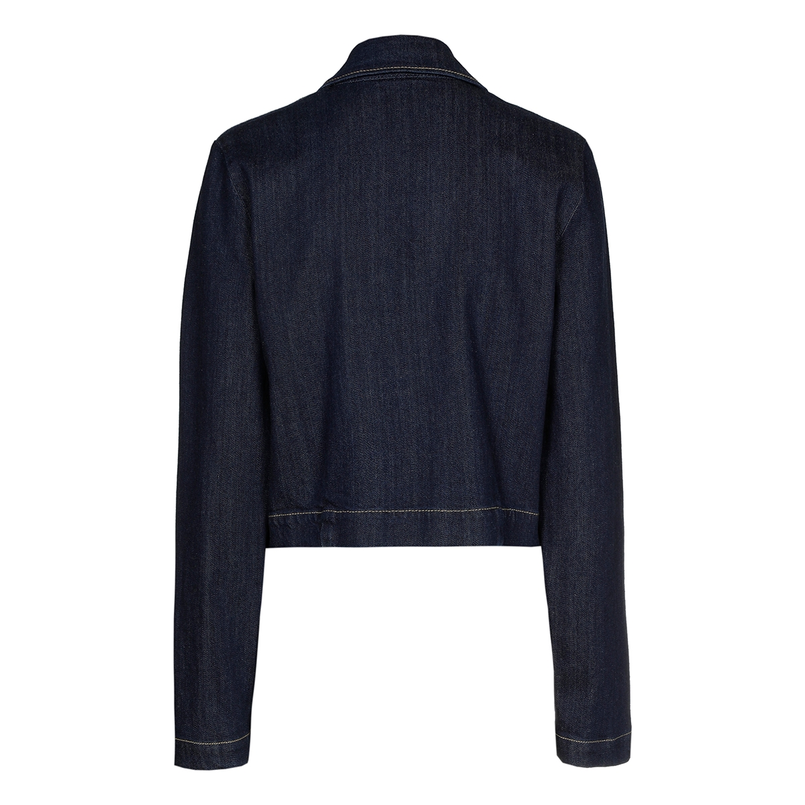 Caroline Biss dames blouson Dark blue denim