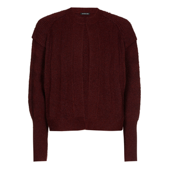Caroline Biss dames bolero Paars
