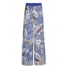 Caroline Biss Dames Broek 1558 Blauw dessin