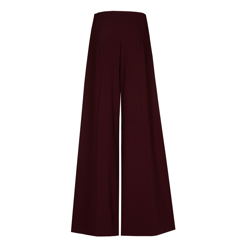 Caroline Biss dames crepe pantalon Paars