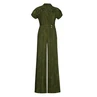 Caroline Biss Dames Jumpsuit 1541 Khakigroen