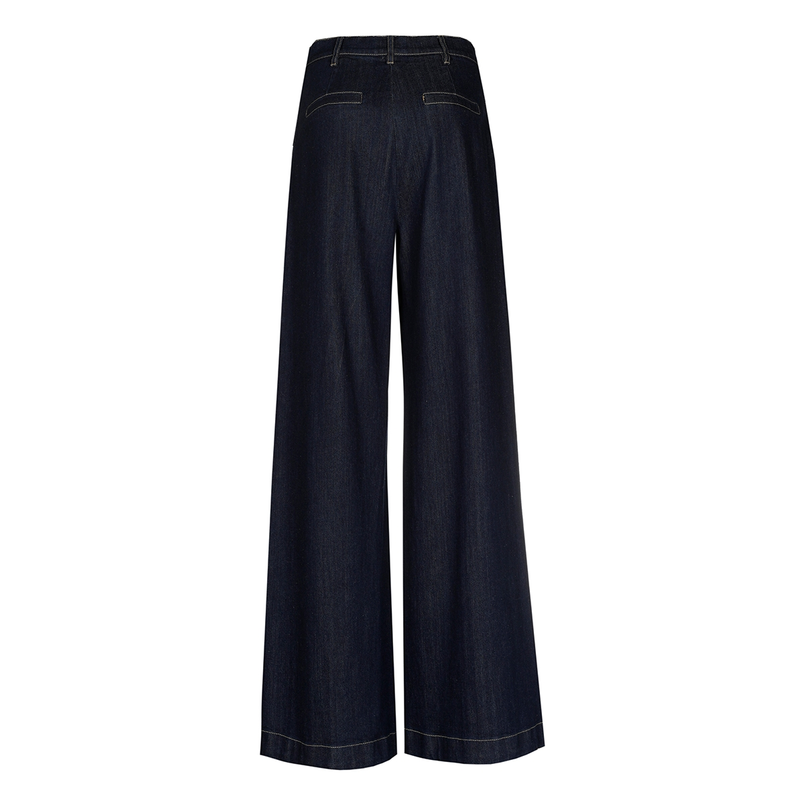 Caroline Biss dames pantalon Dark blue denim