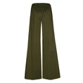 Caroline Biss dames pantalon wideleg Khakigroen