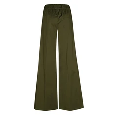 Caroline Biss dames pantalon wideleg Khakigroen