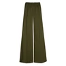 Caroline Biss dames pantalon wideleg Khakigroen