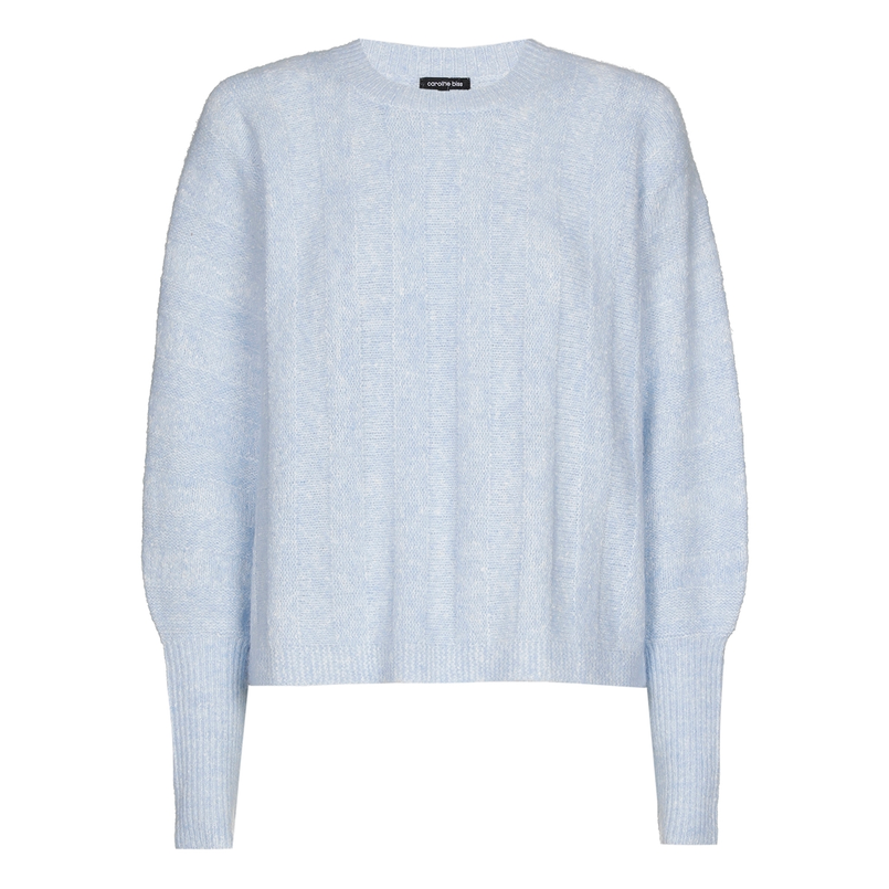 Caroline Biss dames pull Bleu