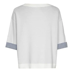 Caroline Biss dames pullover Blauw dessin