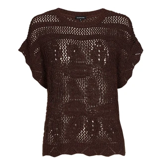 Caroline Biss dames pullover km Bruin