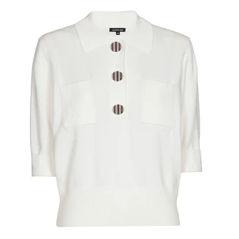 Caroline Biss dames pullover km OFF-WHITE