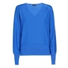 Caroline Biss dames pullover uni Bleu