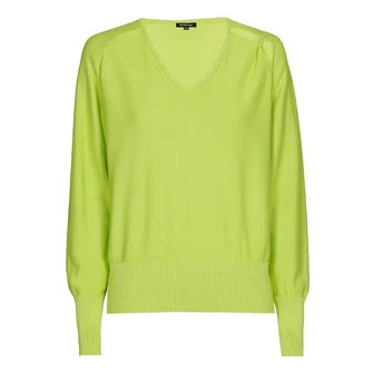 Caroline Biss dames pullover uni Lime