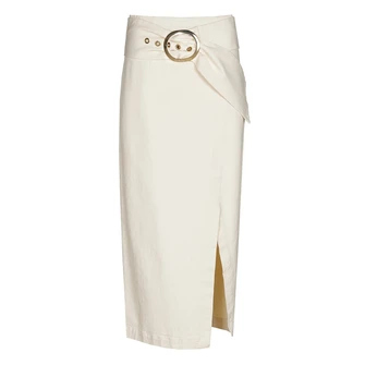 Caroline Biss dames rok colour denim Ecru
