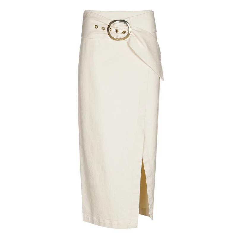 Caroline Biss dames rok colour denim Ecru