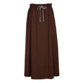 Caroline Biss dames rok poplin Bruin