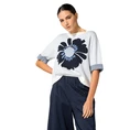 Caroline Biss Dames Trui 1223 Blauw dessin