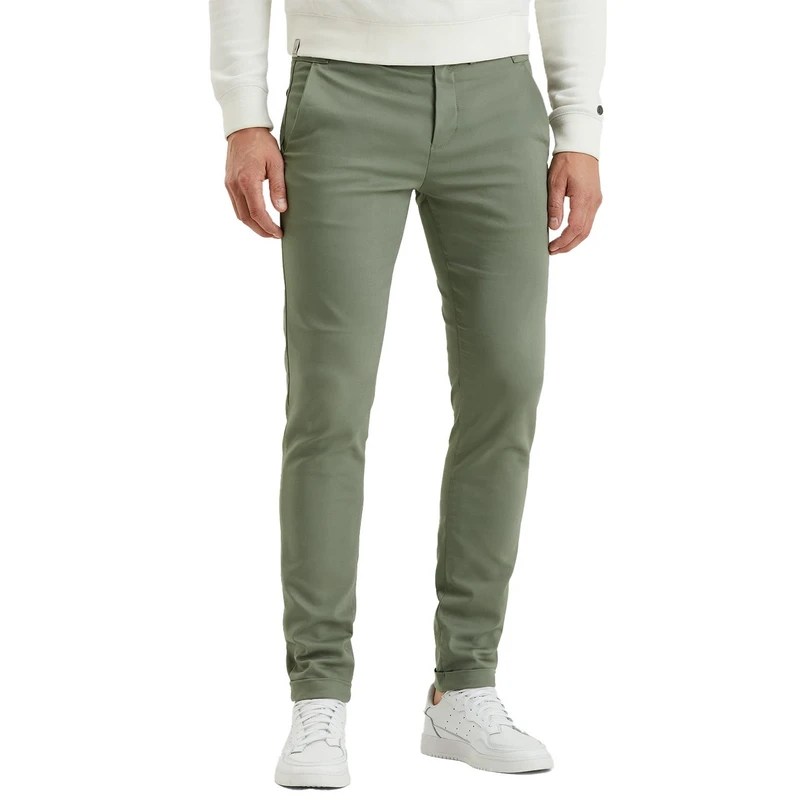 Cast Iron Heren Chino Ctr2502600-6495 Groen