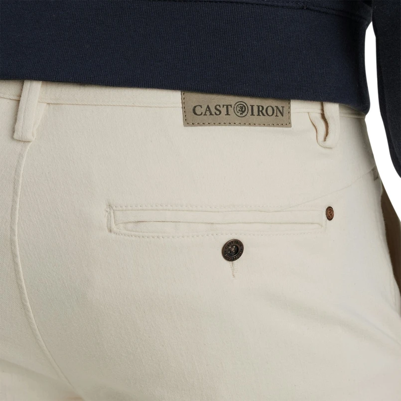 Cast Iron Heren Chino Ctr2502604-7165 Groen