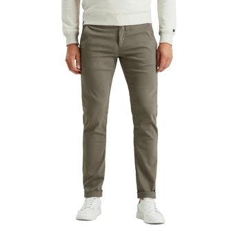 Cast Iron Heren Chino Ctr2508600-9133 Grijs mele