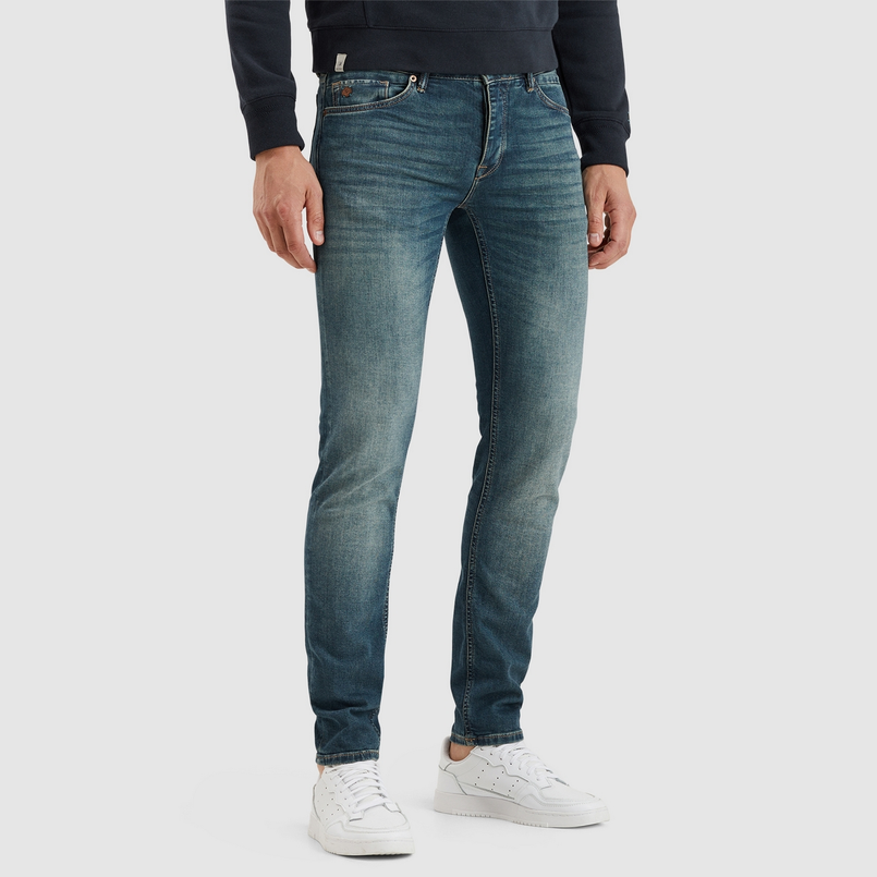 Cast Iron Heren Jeans Ctr390-wbd Zwart