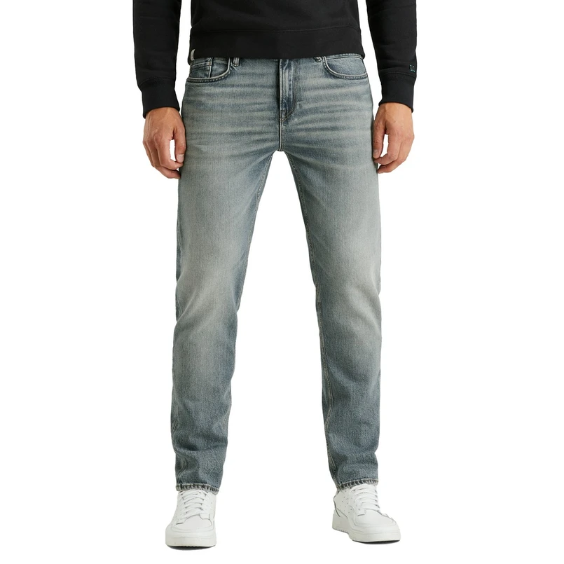 Cast Iron Heren Jeans FALTURE RELAXED NEW ICE BLUE Mid blue denim