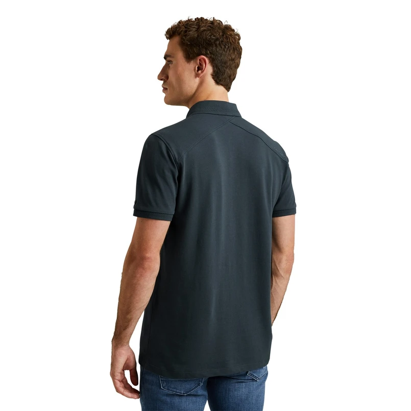 Cast Iron Heren Polo Cpss2502850 Bleu