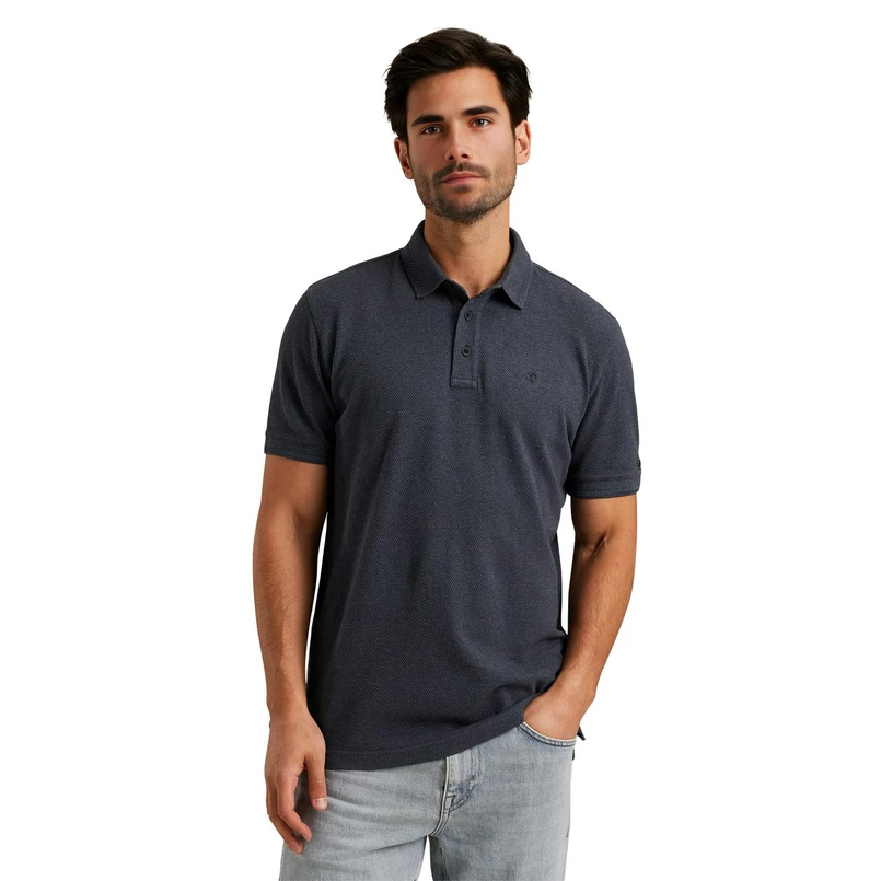 Cast Iron Heren Polo Cpss2503864 Bleu