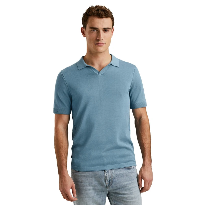 Cast Iron Heren Polo Cpss2503870 Bleu