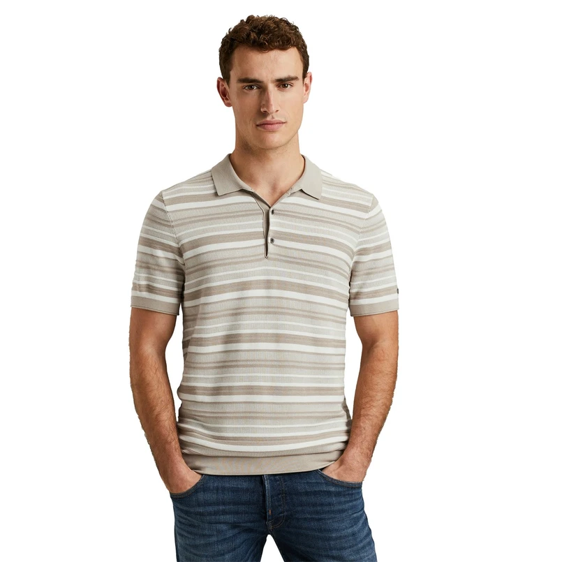 Cast Iron Heren Polo Cpss2503872 Beige