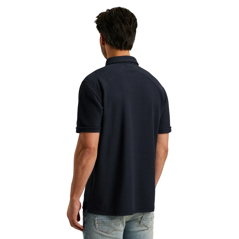 Cast Iron Heren Polo Cpss2503878 Blauw
