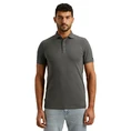 Cast Iron Heren Polo Cpss2504892 Grijs mele